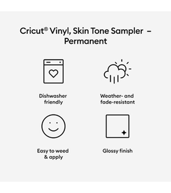 Cricut Permanent Glossy Premium Vinyl - Gold