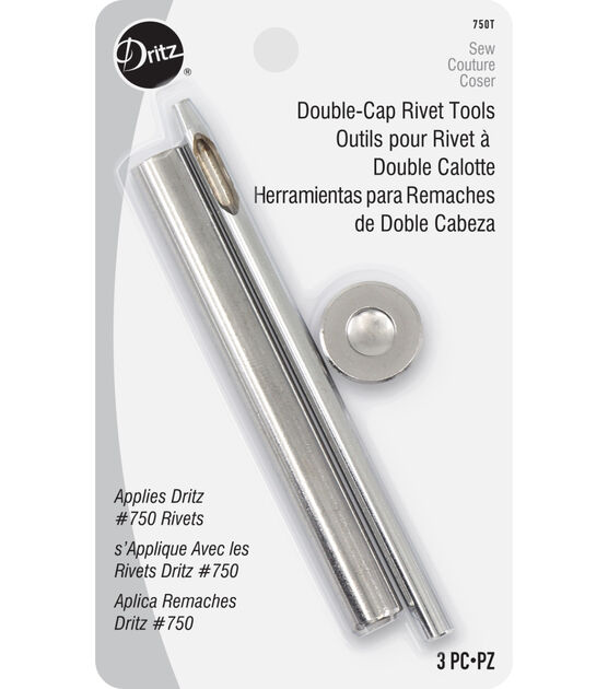 Dritz Double-Cap Rivet Tools