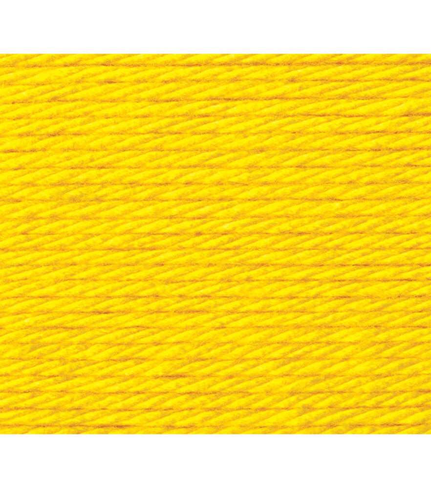 Lion Brand Hometown Super Bulky Acrylic Yarn, Pittsburgh Yellow, swatch, image 13