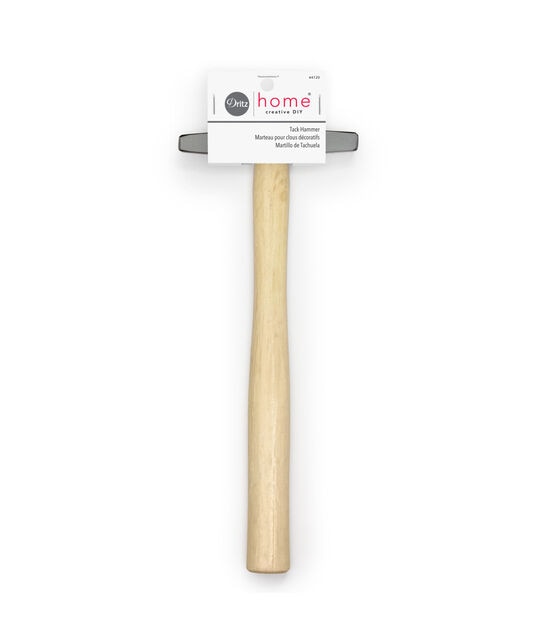 Dritz Home Tack Hammer with Wooden Handle