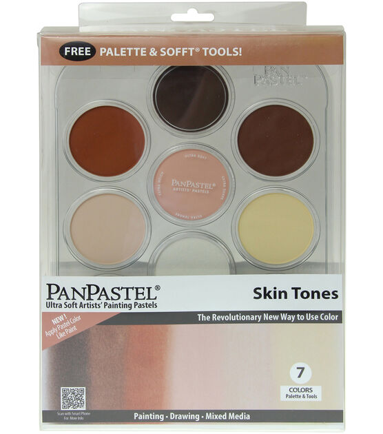 PanPastel Ultra Soft Artist Pastel Set 9ml 7 Pkg Skin Tone