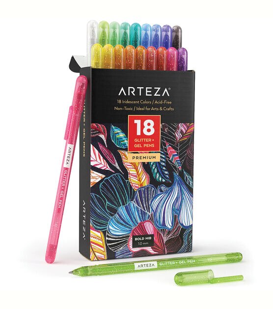 10 Iridescent Paint Techniques for Paper Crafting with Arteza 
