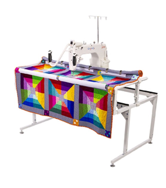 The Grace Company Q-Zone Hoop Quilt Frame & Q'nique 15R Quilting Machine