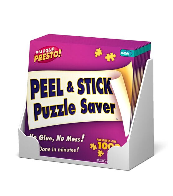 Buffalo Games Peel & Stick Puzzle Saver Kit