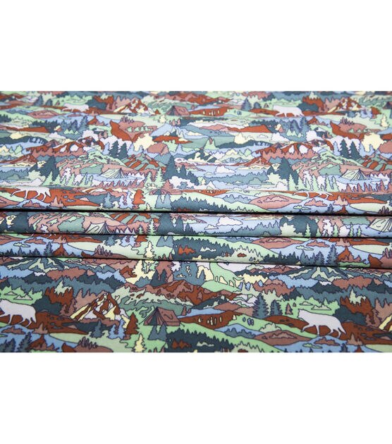 Super Snuggle Packed Wilderness Flannel Fabric, , hi-res, image 4