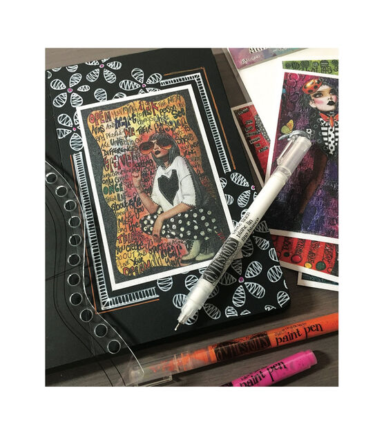 Dyan Reaveley's Dylusions Black Journal Small
