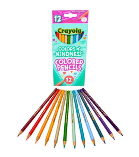 Crayola 8" Colors of Kindness School Supplies Colored Pencils 12ct, , hi-res, image 2