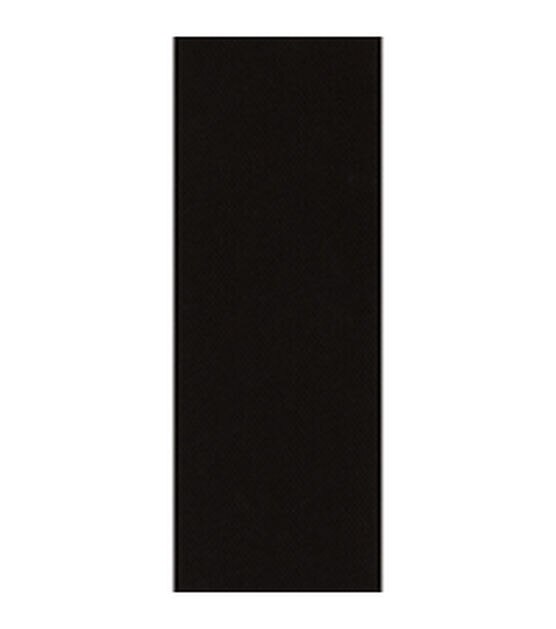 Offray 2.25"x9' Seamaid Solid Accent Ribbon Black, , hi-res, image 3