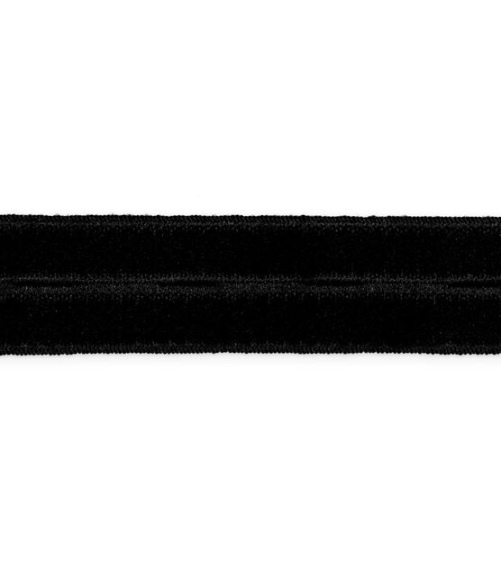 Dritz 5/8" Buttonhole Elastic, Black, 1 yd, , hi-res, image 3