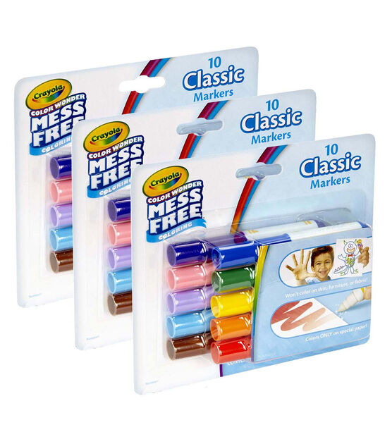 Crayola® Color Wonder Mini Markers, 10 ct - Fred Meyer