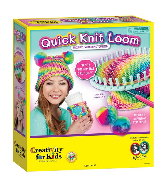 Creativity For Kids Quick Knit Loom Craft Kit