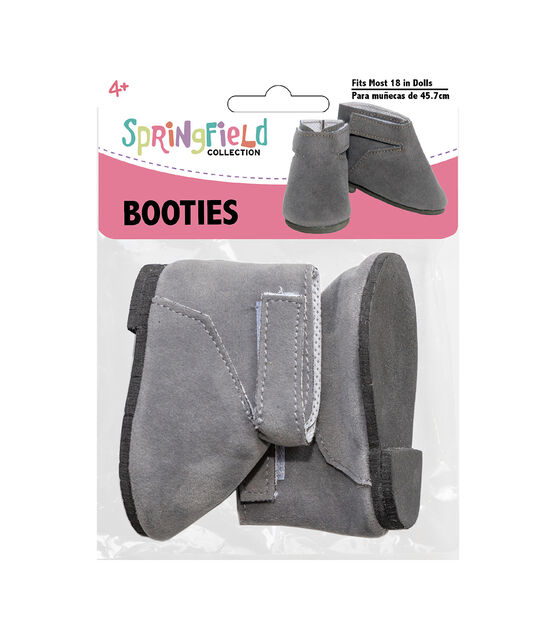 Springfield Collection Suede Booties, , hi-res, image 2