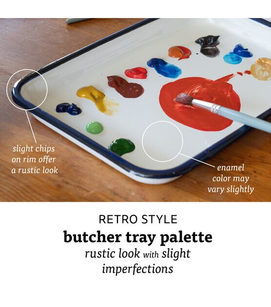 Art Alternatives Enamel Butcher Tray 2022