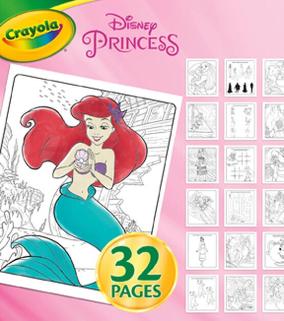 Crayola 87ct Princess Activity Set With Pipsqueak Markers, , hi-res, image 2