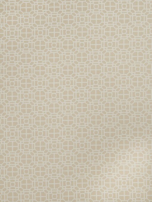 Jaclyn Smith Multi Purpose Decor Fabric 54" Geo Rot & Cashew