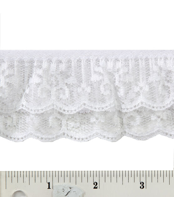 Wrights 2 tier Lace Trim 2''