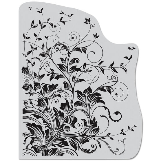 Hero Arts Cling Stamps 4.5"X5.75" Leafy Vines