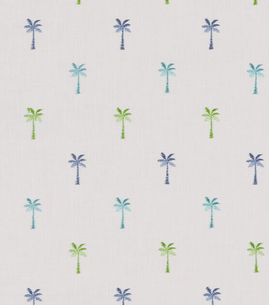 Covingtion Pindo Palm Waters Novelty Home Decor Fabric, , hi-res, image 2
