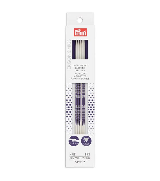 Prym Ergonomic 8" Double Point 3.5mm Knitting Needle Set