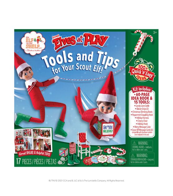 Elf on the Shelf 17ct Scout Elves At Play Tools & Tips Kit | JOANN