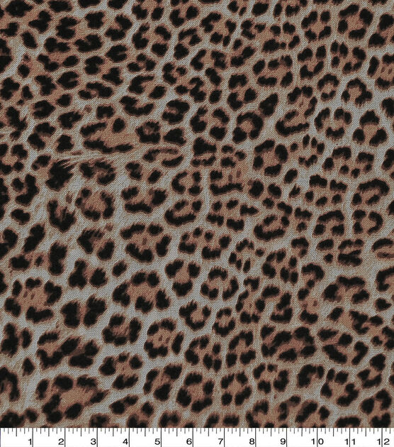 Novelty Fabric Leopard Animal Print |