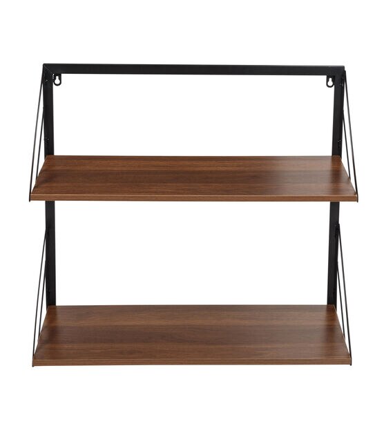 Honey Can Do Multi Purpose Two Tier Floating Shelf, , hi-res, image 7