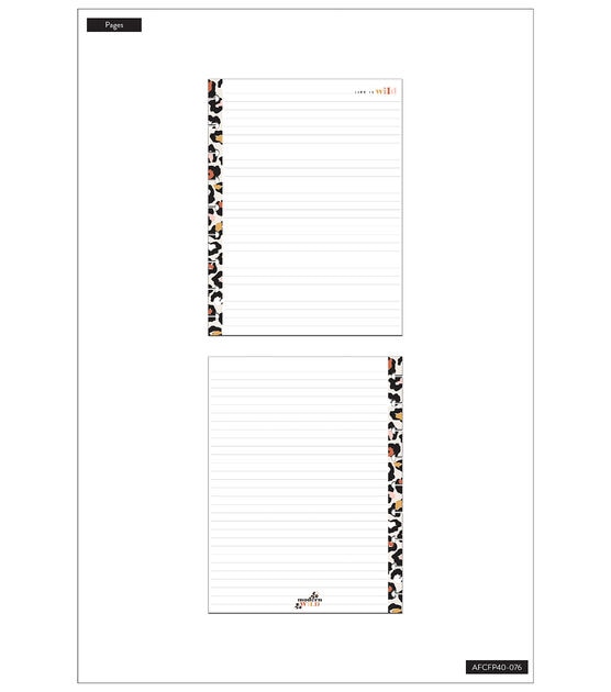 Happy Planner Classic 40 Sheet Modern Wild Fill Paper, , hi-res, image 2