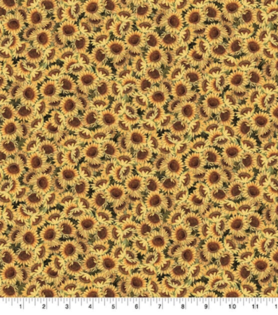 Susan Winget Sunflowers Cotton Fabric