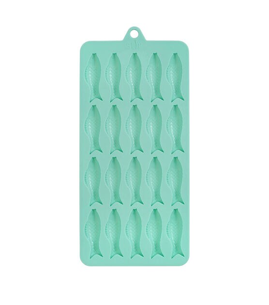 4" x 9" Silicone Gummy Fish Candy Mold by STIR, , hi-res, image 2