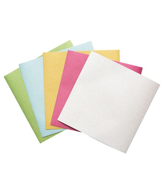 Elegant Glitter Cardstock Love letters 12 x 12 81# Cover Sheets Bulk Pack  of 25