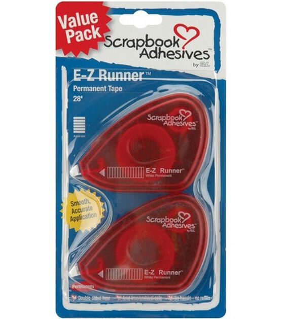 E Z Runner Value Pack Permanent Tape