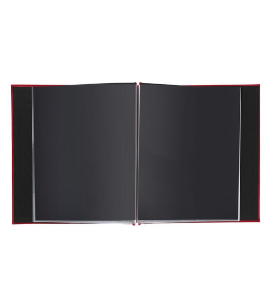 6 Pack: Black Scrapbook Album, 8.5 x 11 by Recollections