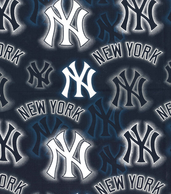 Fabric Traditions MLB Cotton Fabric NY Yankees Dot