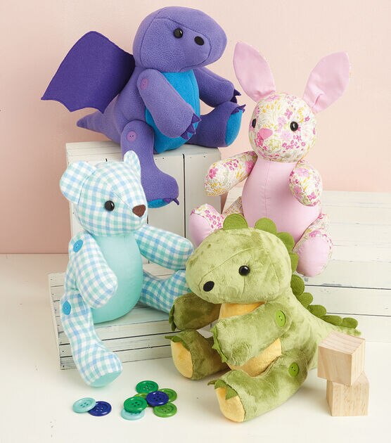25+ Easy Stuffed Animal Patterns  Stuffed animal patterns, Sewing stuffed  animals, Sewing projects for kids