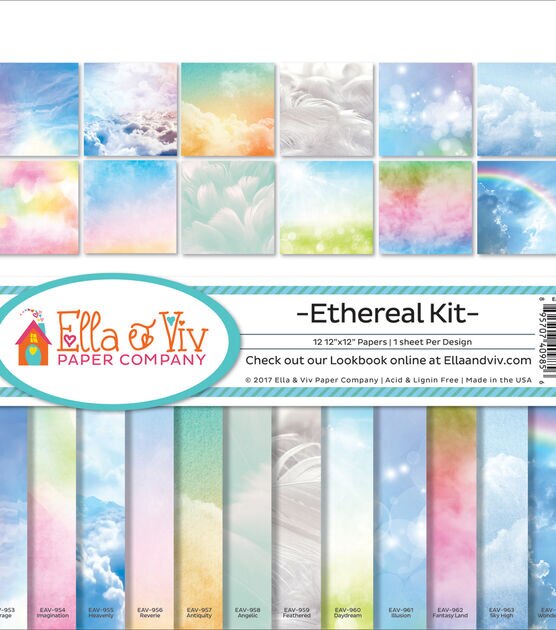Ella & Viv Collection Kit 12"X12" Ethereal, , hi-res, image 2