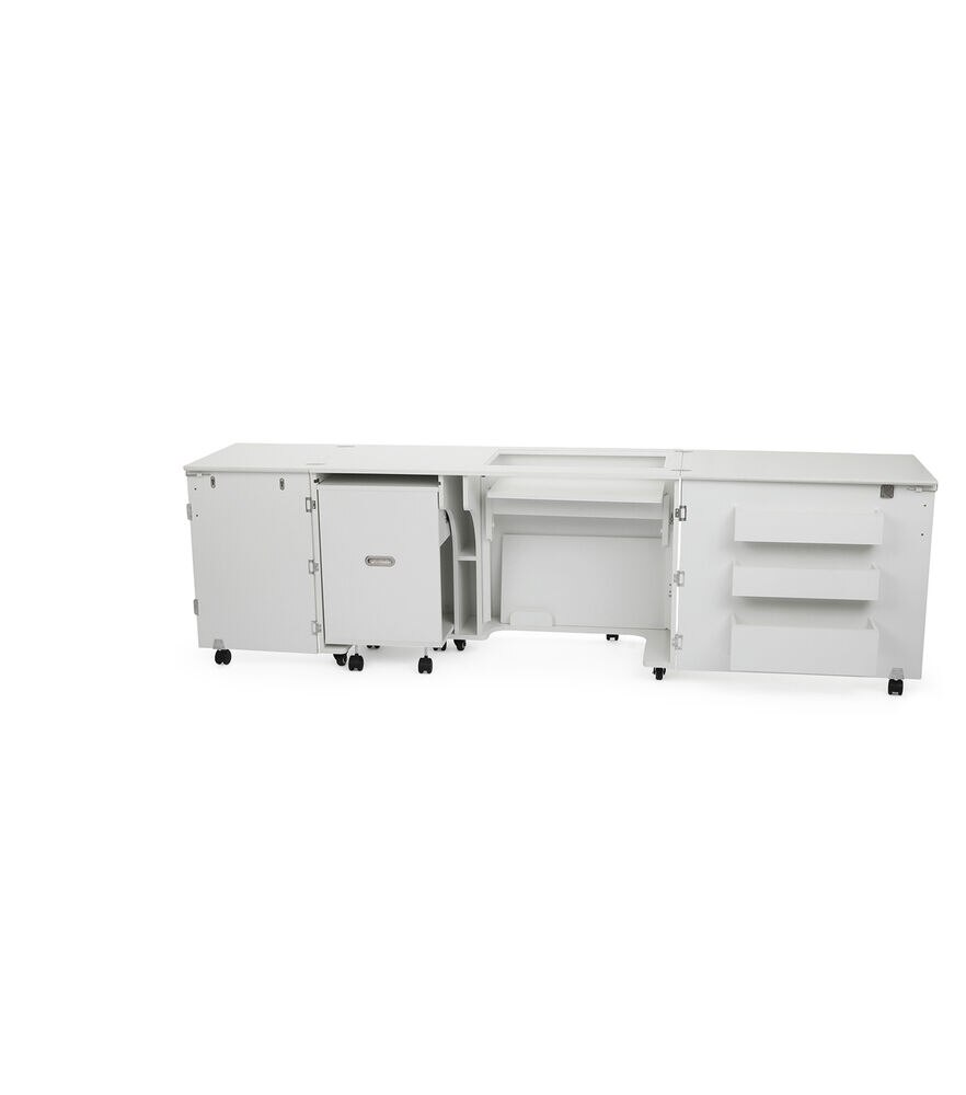 Kangaroo Kabinets Aussie Sewing Cabinet, Ash White, swatch, image 1