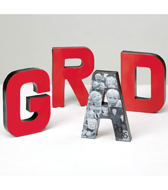 Paper Mache letters 6 tall