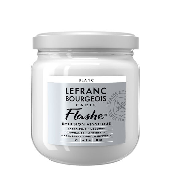Lefranc & Bourgeois Flashe Matte Artist's Color, 400ml, White