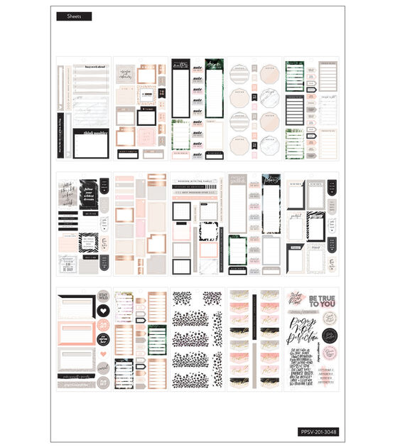 439pc Wild Styled 30 Sheet Happy Planner Sticker Pack, , hi-res, image 3