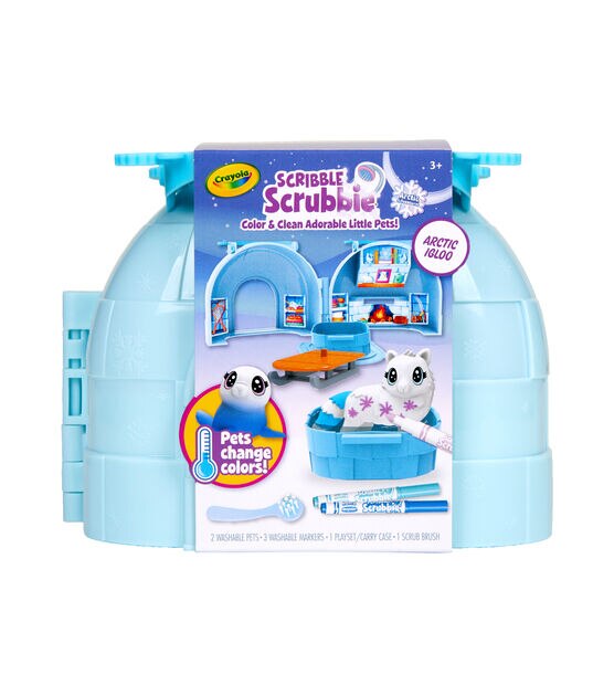 Crayola Scribble Scrubbie Pets Tub Set, Washable Pet Care Toy, Animal Toys  for Girls & Boys, Gifts for Kids, Ages 3, 4, 5, 6