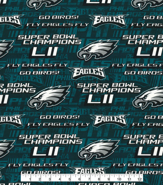 Fabric Traditions Philadelphia Eagles Cotton Fabric Fly Eagles Fly, , hi-res, image 2