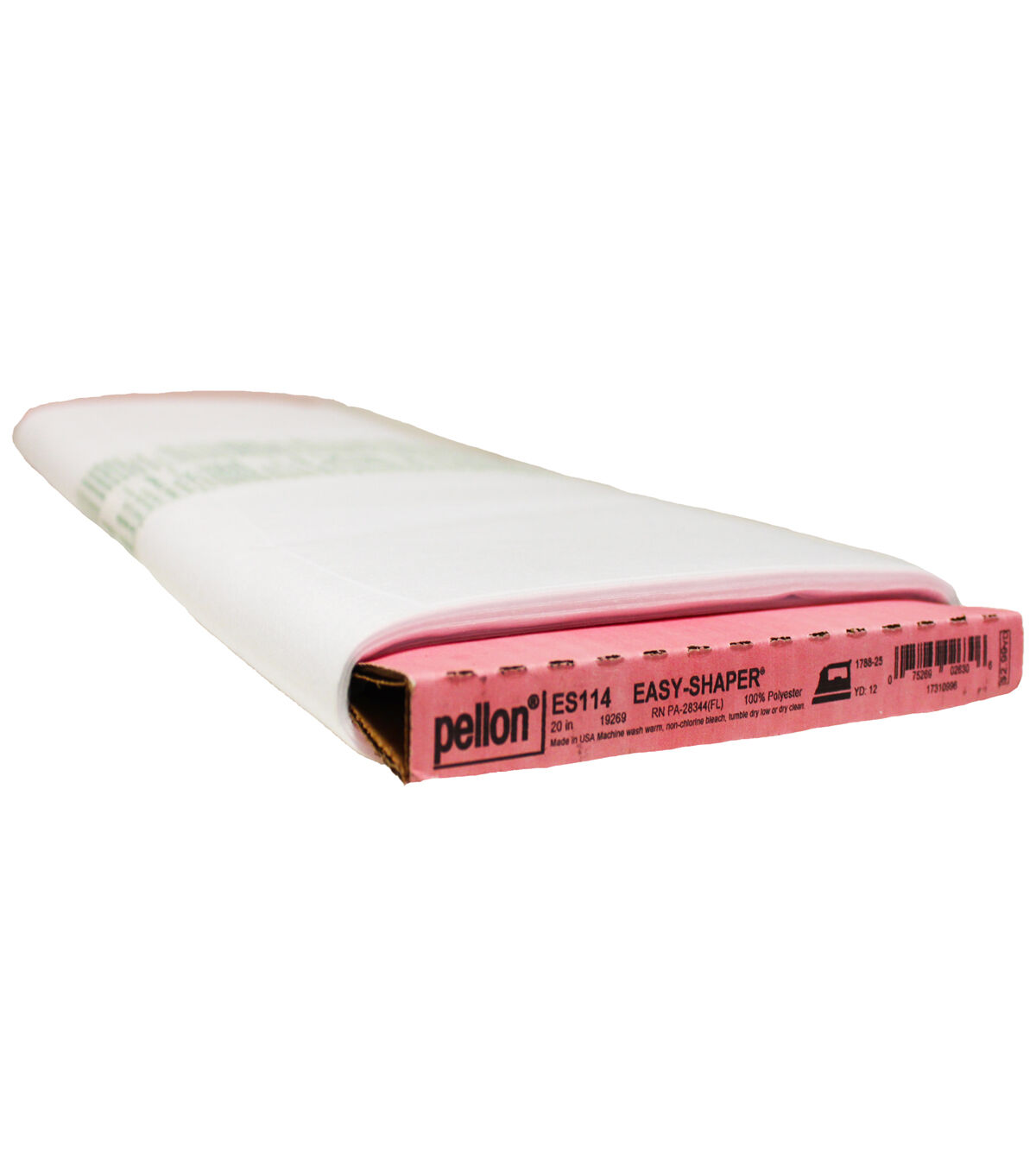 20 by 30 yd Pellon ES114 Easy-Shaper Fusible Interfacing White
