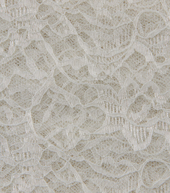 Ivory Lace Fabric by Casa Collection, , hi-res, image 5