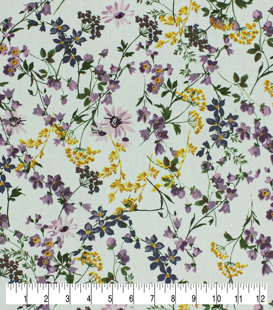 Purple Yellow Watercolor Fl Cotton Canvas Home Decor Fabric Joann Austria - Purple Home Decor Fabric Purple Yellow Watercolor Fl Cotton Canvas Home Decor Fabric Joann Austria - Purple Home Decor Fabric
