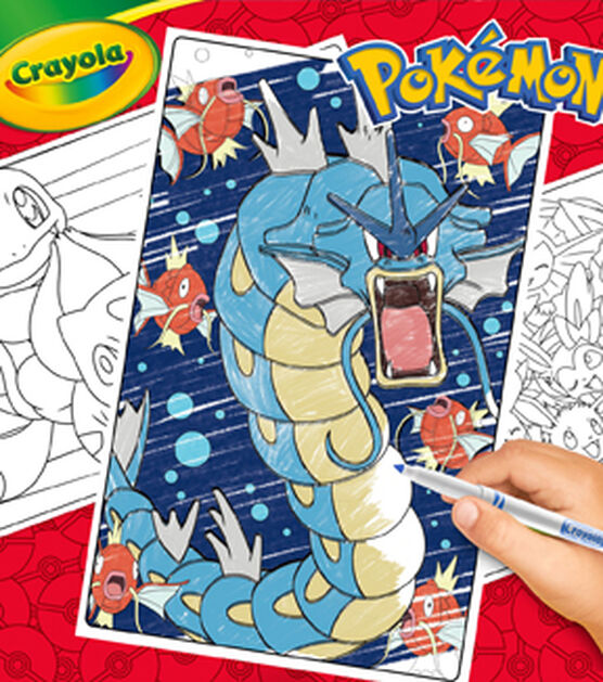 Crayola 18 Sheet Pokemon Giant Coloring Pages, , hi-res, image 3