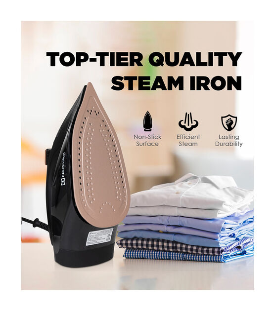 Electrolux Black Essential Steam Iron, , hi-res, image 6