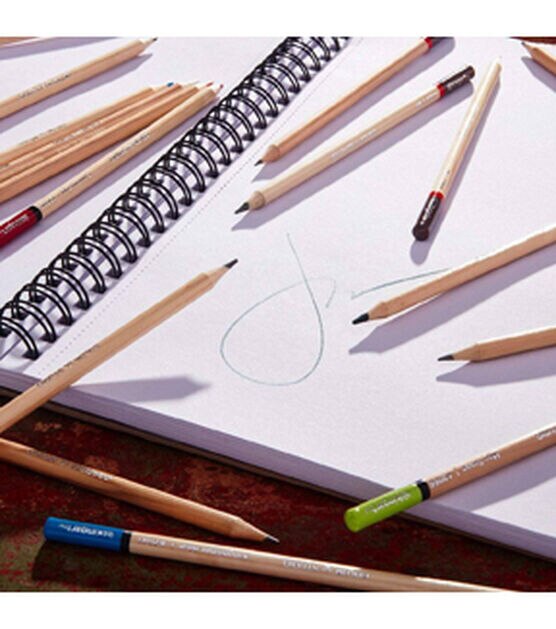 KINGART Sketch Combo Pack with 11x14" Sketchbook & 30 Piece Pencil Set, , hi-res, image 2