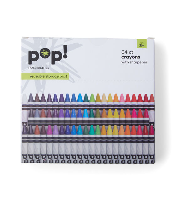 POP! Crayons 64ct