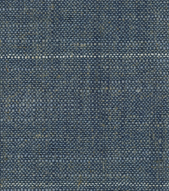 Performance+ Upholstery 6"x6" Fabric Swatch Huntington Stripe Denim, , hi-res, image 3