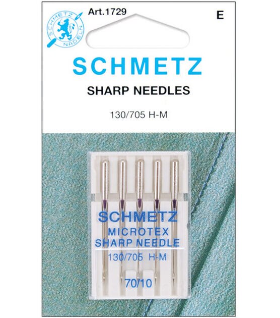 Schmetz Sharp Machine Needles 5pcs Size 70/10